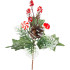 MagicHome jõuluoks, pulgakommi ja seentega, 19 cm