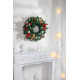 MagicHome Christmas Flower, Poinssetia, Red, 24 cm, Flower Size: 24 cm