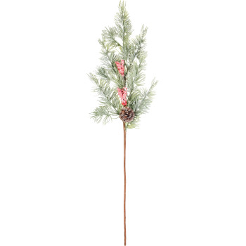 MagicHome jõuluoks, marjadega, 65 cm