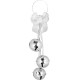 Decoration Doorbells, silver, 14x14x46 cm