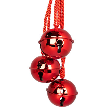 Decoration Doorbells, red, 14x14x46 cm