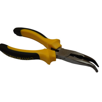 Bent nose pliers 6"