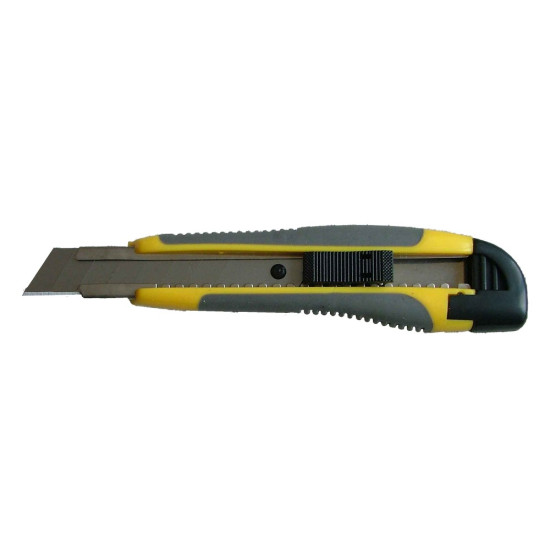 Cutter knife 18mm rubber handl Cutter knife 18mm rubber handl