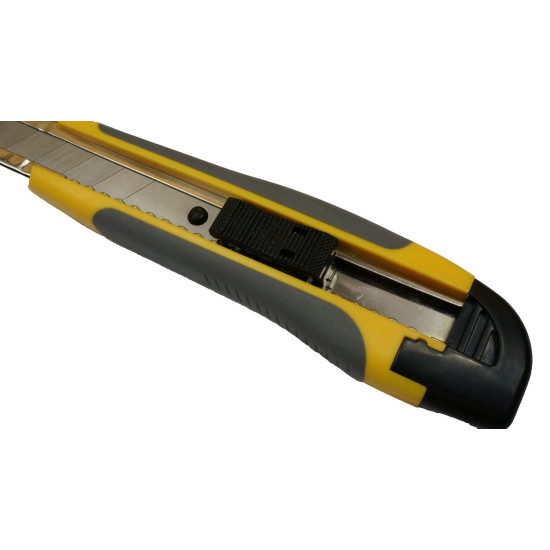 Cutter knife 18mm rubber handl Cutter knife 18mm rubber handl