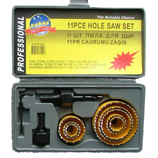 Hole saw 11pcs