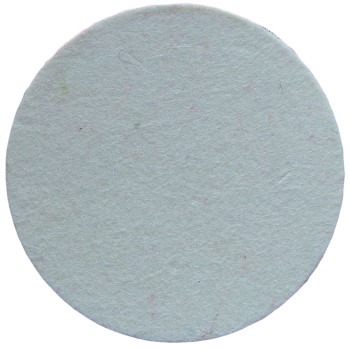 Wool polishing disc 125x10mm grey