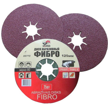 Lihvpaber Burley 125 mm P80 25 tk fibro
