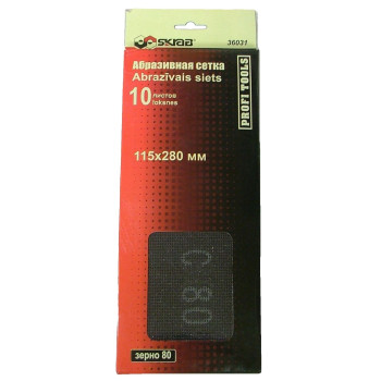 Sand screen 10 115*280 p180