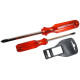 Отвертка рH2* 4" прозр. ручка