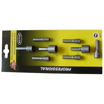 Socket set 1/4' 5-13mm