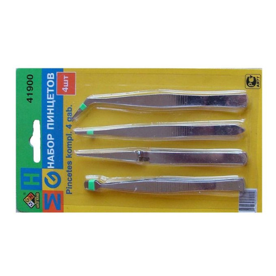 Pintsettide komplekt 4tk