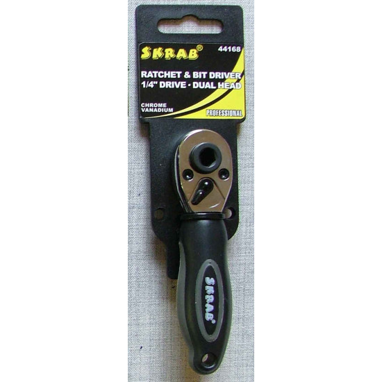 Ratchet&bit driver 1/4'