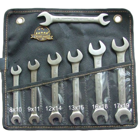 spanner set 8pcs 8-27mm mat-f. spanner set 8pcs 8-27mm mat-f.
