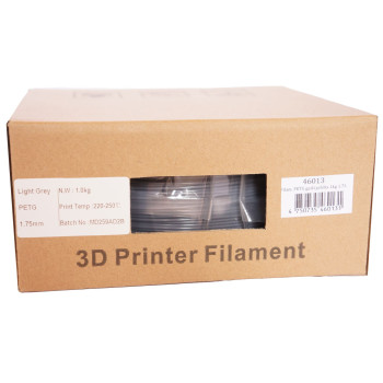 Filam. PETG light grey 1kg 1.75