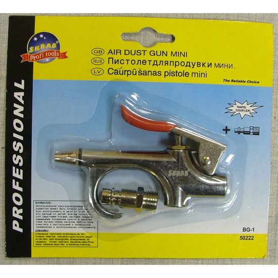 Õhutolmupüstol mini BG-1