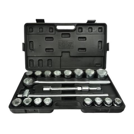 Socket set 3/4' 21pcs Geko