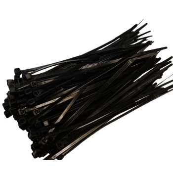 Hose 2.5x100mm 100pcs black