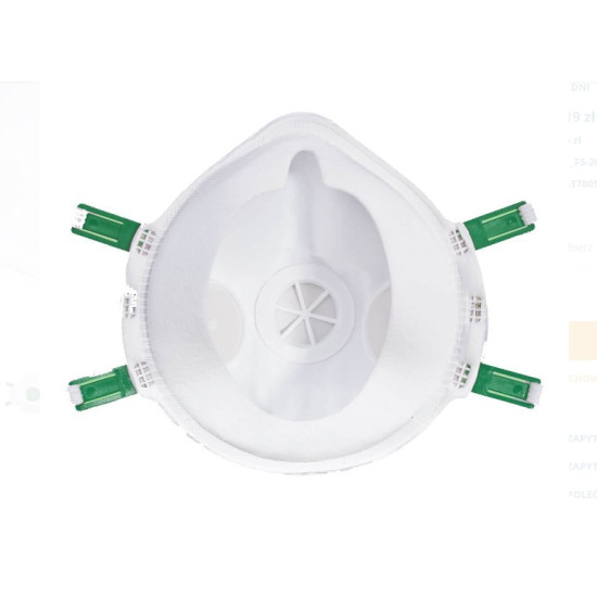 FFP2 respirator with three filters FFP2 respirator with three filters