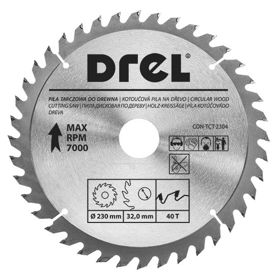 Circular saw blade 200x30mm 40T