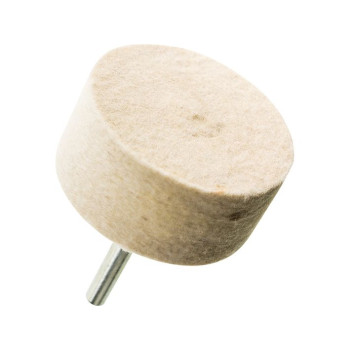 Polishing attachment flitz Ø50*25mm with axis Polishing attachment flitz Ø50*25mm with axis