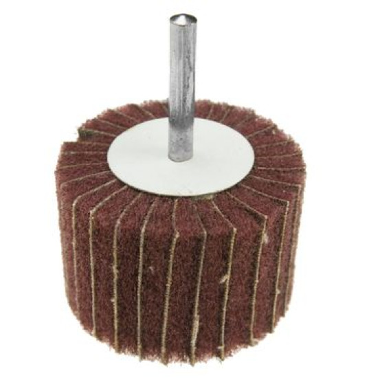 Flap circle in a mandrel Ø32mm with an axis, nail/sandwich Flap circle in a mandrel Ø32mm with an axis, nail/sandwich