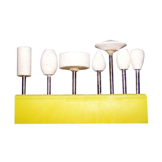 Set for polishing small objects 7 pcs.