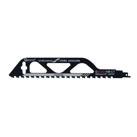 Blade for reciprocating saw for aerated concrete 305mm. Blade for reciprocating saw for aerated concrete 305mm.