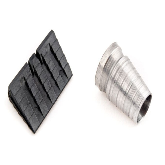 PVC wedge 46x28mm Ø14mm JUCO