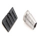 PVC wedge 46x28mm Ø14mm JUCO