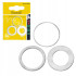 Adapter set for circular disk Ø22; 20/16; 12.7 mm