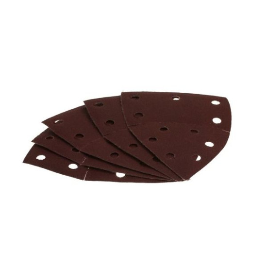 Бумага наждачная для шлифования 102 x 152 mm, P120, 5 gab.