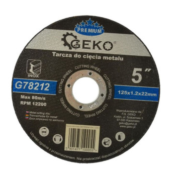 Metal cutting disc Ø125*1.6*22.2