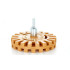 Rubber disc for removing glue + adapter (corrugated)