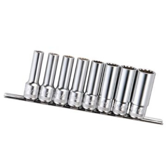 Set of long barrels 10-21mm 1/2"; 8 ave.