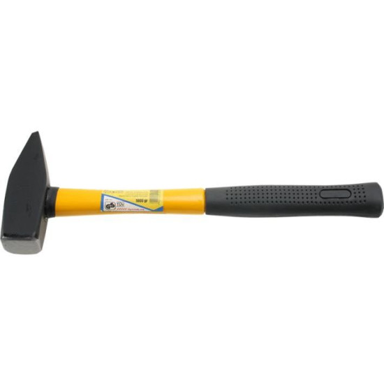 Hammer with fiberglass handle 0.5 kg.