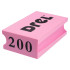 Diamond coated sponge, P200, 94 x 60 x 32 mm