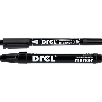Marker's set  black, 2.5 mm, round, 0.5-1.0 mm