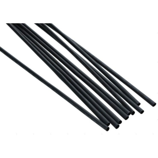 Heat-shrinkable tubes for connecting wires Ø5mm x 1m x 10gb (10m), black