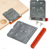 Device for marking holes for furniture hinges AL