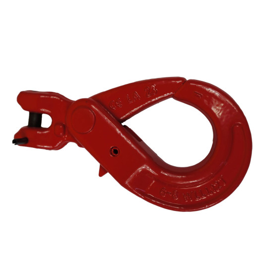 Hook with safety catch/HBL 5.3T, 13mm.8kl. (grade) Hook with safety catch/HBL 5.3T, 13mm.8kl. (grade)
