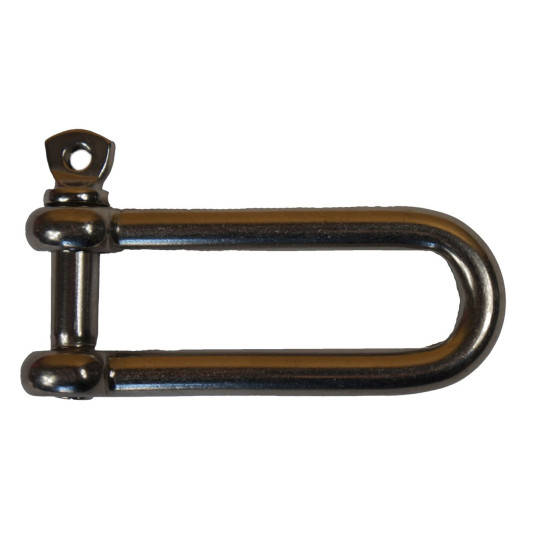 Rigging shackle 4mm long A4 inox