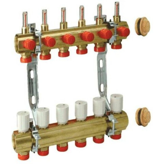 Manifold Assembly 1" x 3/4" 10-Way