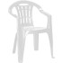Curver® MALLORCA chair, white