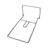 Grass catcher frame for lawn mower QL41S-139
