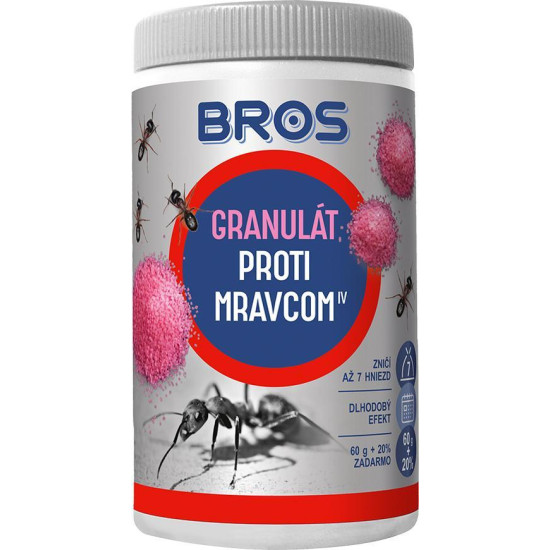 Granulate Bros, against ants, 60g + 20% free