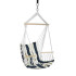 Hanging chair CRAIG, blue, cotton, max. 150 kg, 100x50 cm