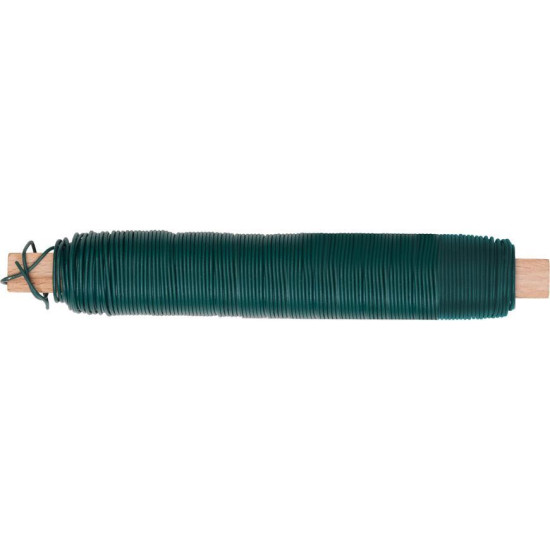 Wire Strend Pro PVC 0,9 мм, L-30 м, 100 г, зелёный, окантовка